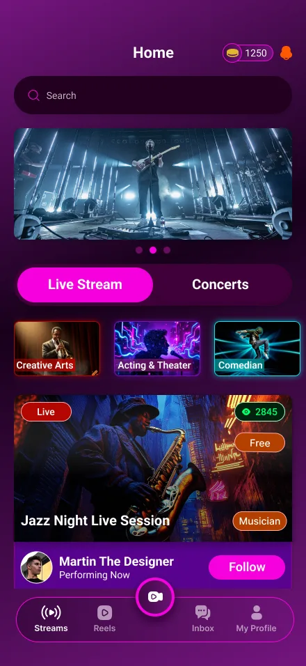 Live Muse App